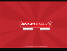 Tablet Screenshot of angel-matrix.com